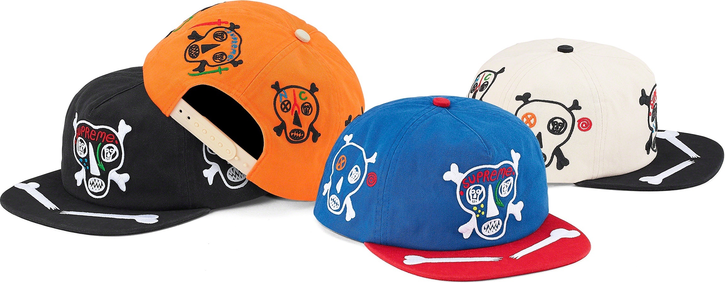 Clayton Patterson/Supreme Skulls 5-Panel